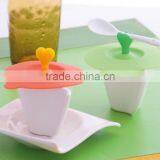 Fda Universal Silicone Drink Cup Lids Tea Cup Cover Lids With Scoop thumbnail-1