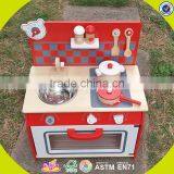 Wholesale Kids Wooden Toy Kitchen Role Play Baby Wooden Toy Kitchen Most Popular Children's Wooden Toy Kitchen W10C154 thumbnail-5