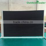 3x1.8M Folding Screen Patio Privacy Divider Black Side Retractable Awning thumbnail-3