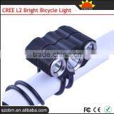 OEM L2 4 Mode High Lumen Long Shot Distance Led Bike Light Bicycle Headlight thumbnail-1