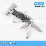 2014 New Arrival Multi Function Camping Axe Hammer Tools 8921Rubber Handle thumbnail-1