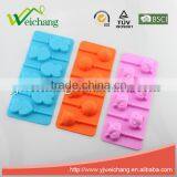 WCTS1042 Silicone Hard Candy Lollipop Molds With Sticks DIY 3d Chocolate Fondant Mould for Cake Decorations (Heart) thumbnail-3