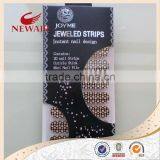 Newest Nail Art Jeweled Strips Shiny 3D JEWELED NAIL STRIPS thumbnail-1