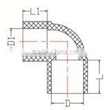 HIGH QUANLITY REDUCING ELNOW OF PVC GB STANDARD PIPES & FITTINGS FOR WATER SUPPLY thumbnail-2