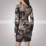 Ladies Clothes Thin Free Shipping Hot Sexy Style Dress Sewing Pattern With Cheap Price thumbnail-3