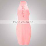 Clothing Designers 2017 Oem Garment Ladies Formal Wears Bandage Fabric For Dress Direct Manufacturer thumbnail-6