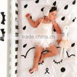 2017 New Arrival Swan Print Leotards for 1 Years Old Birthday Party Wear thumbnail-2