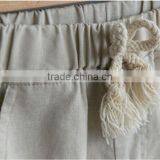 Newest Kids Boy LINEN Shorts Korean Version of Casual Pants thumbnail-3