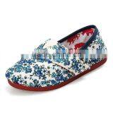 Cheap Factory Price Slip-on no Laces Fashion Stylish Cloth Casual Fabric Shoes for Kids Children Boys Girls or Adults China Flow thumbnail-1