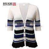 China Manufacturer New Design Fashion Cardigan Sweater Coat thumbnail-1