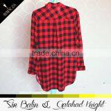 China YiWu Garment Factory Direct Supply Latest Casual Shirt Designs for Women With Competitive Price thumbnail-3