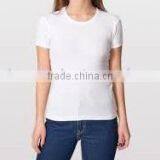 Viet Nam Manufacturer Cheap Wholesale Plain Blank Womens Tshirt thumbnail-2