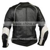 Womens Leather Motorbike Jacket thumbnail-2