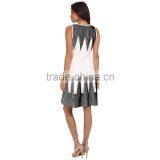 Fit and Flare Sweater Dress Women Dress thumbnail-2