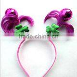 Cartoon Soft Plush Ghost Hairband Cheap Ghost Design Soft Plush Hair Jewelry for 2016 Christmas Promotion Gifts thumbnail-5