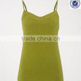 Custom Tank Tops Gym Stringer Cotton Spandex Women Tank Top thumbnail-1