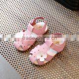 S60220B New Summer 2017 Baby Sandals Flower Girls Leather Sandals thumbnail-2