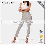 New Design Women Stylish Formal Slim Cigarette Linen Casual Pant Patterns thumbnail-1