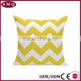 Canvas Cotton Throw Pillows Cover for Couch Set of 4 Lemon Yellow Accent Pattern 18 X 18-inch thumbnail-6