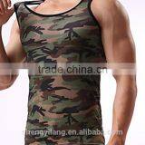 Stylish 2017 New Camo Tank Top/ Slim Fit Tank Top /Color Binding Tap Top T1701011 thumbnail-3