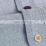 Button Down Collar Oxford Casual Oxford Shirt thumbnail-4
