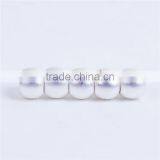 Zinc Based Alloy Spacer Beads Round Matt Silver thumbnail-3