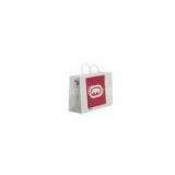White Handle 110 Gsm, 120 Gsm Kraft Paper Carrier Bags 01 for Shoping thumbnail-1