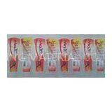 PE Adhesive Plastic Cosmetic Bottle Labels Sets For Packing