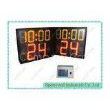 Electronic LED College Basketball Shot Clock With Game Period Time 54 X 47cm thumbnail-1