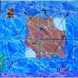 sell 100%handmade abstract oil painting