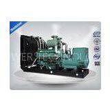 Open Three Phase Industrial Generator Set Silent With 12V DC Electric Starting System
