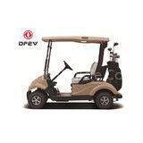 Safety 3KW Motor 2 Seater Electrical Golf Carts , Club Car Street Legal Golf Carts