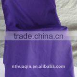 Purple Polyester Folding Chair Cover 100% Polyetser Chair Cover