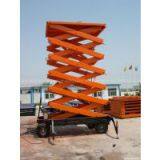 SJY Four-wheels Mobile Scissor Lift thumbnail-1