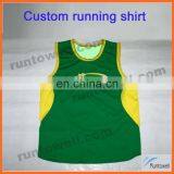 Runtowell Sublimation Custom Design Running Vest / Dry Wick Running Shirts / Dri Fit Running Shirts