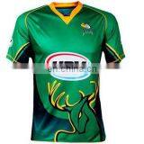 2017 Custom made new model Cricket Jerseys Pattern Sublimated Cricket team Jersey