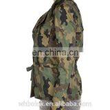 Women's Casual Motorcycle Jacket Blazer Camo Pattern Garment for Spring thumbnail-3