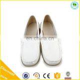 2015 New Design White Leather Nurse Shoes White Lace Up Nurse Shoes thumbnail-6
