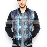 Fashion Flash Print/mens Lapel Jacket/clothing Supplier China/wholesale Lastest Apparel Model-sc259 thumbnail-1