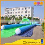 Commercial inflatable wet slide n slip , street slide