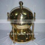 Brass Food Warmer Chafing Dish