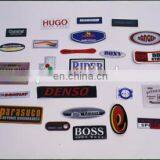 Manufacturer Custom Logo Silicone Rubber Tag for Clothing and Shoes Without MOQ