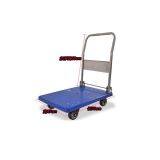 Silent Foldable Flatbed Handling Trolley thumbnail-3