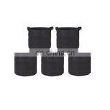 2019 New Trend 1,3,5,7 Gallon Wool Felt Planter Grow Bag thumbnail-5