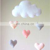 Felt Baby Mobile With Moon Star and Cloud thumbnail-2