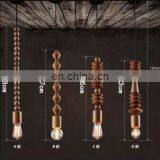 Restaurant Indoor Nordic Wooden Decorative Modern Pendant Lamp Chandelier Lighting thumbnail-6