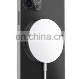 15w Fast Charging Wireless Automatic Magnetic Cell Phone Charger Usb Type C Compatible for Qi Smart Phone