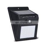 20 LED IP65 водонепроницаемые солнечные садовые фонари с датчиком движения, наружные солнечные фонари для стен thumbnail-3