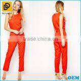 Most Fashionable Jumpsuits For Women Polyester Bandage Long Romper Trousers Women Jumpsuits