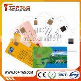 PVC Plastic SLE4428 / SLE5528 1024Bytes Contact ic Card for Bank Card thumbnail-1